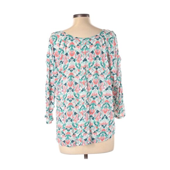 Chip & Pepper California Womens Floral Print Lightweight Top L Multicolor - Picture 2 of 3